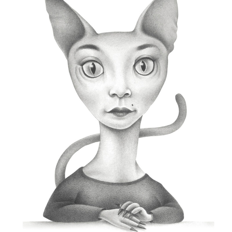 NIÑA GATA