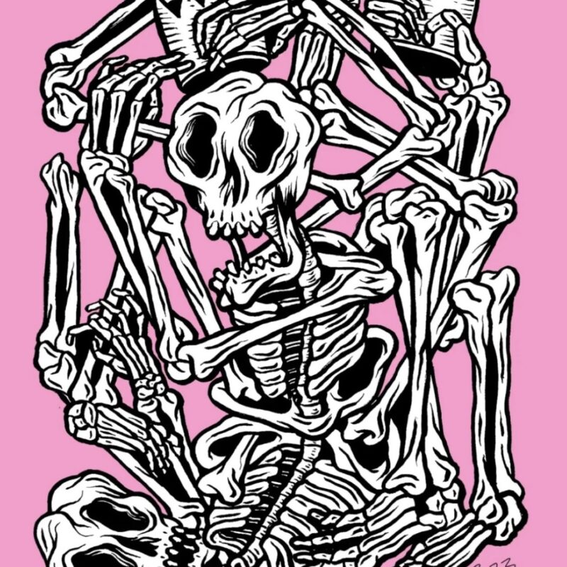 HUESOS ROSA 3/3