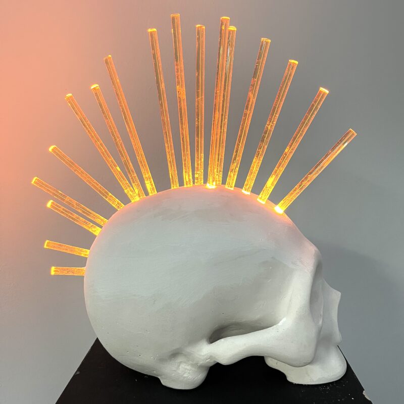 Orange Skull