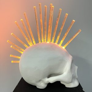 Orange Skull