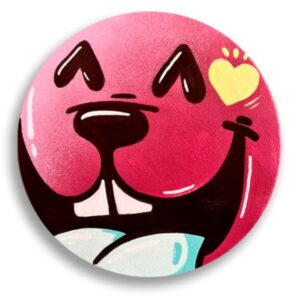 TOPO ROUND PINK