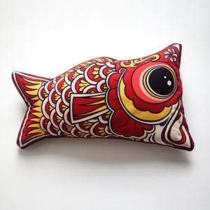 COJÍN KOINOBORI ROJO