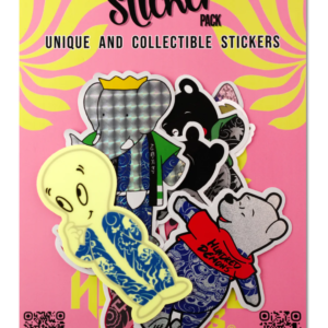 PEGATINAS HUNDRED DEMONS (pink)