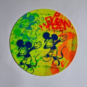 NEÓN VINYL RECORD 10
