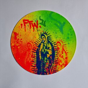 NEÓN VINYL RECORD 8